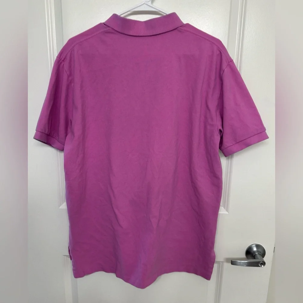 Vintage Polo Ralph Lauren Pink Classic Fit Polo Shirt L - Send Offer! - Picture 4 of 4